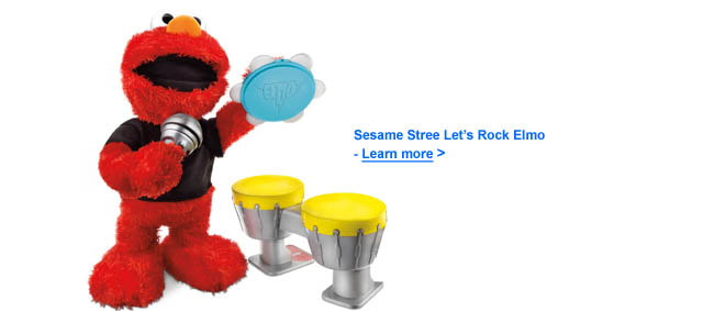 Sesame Street Lets Rock Elmo